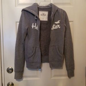 Hollister zip up jacket